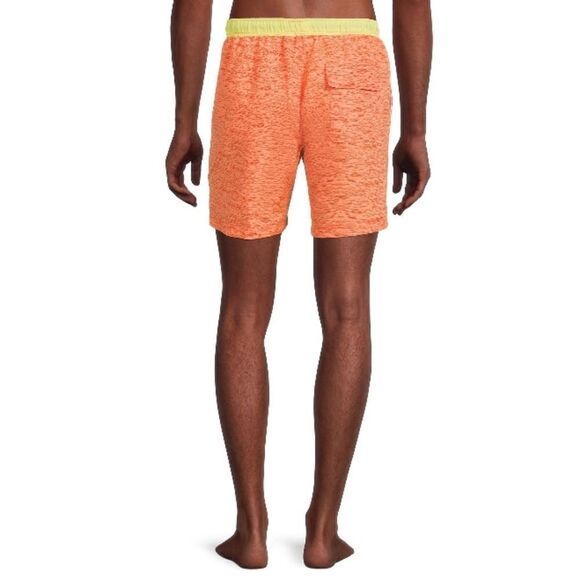 Men's 7" Heathered Swim Trunks Shorts Bathing Suit Beach Size M - Picture 4 of 6